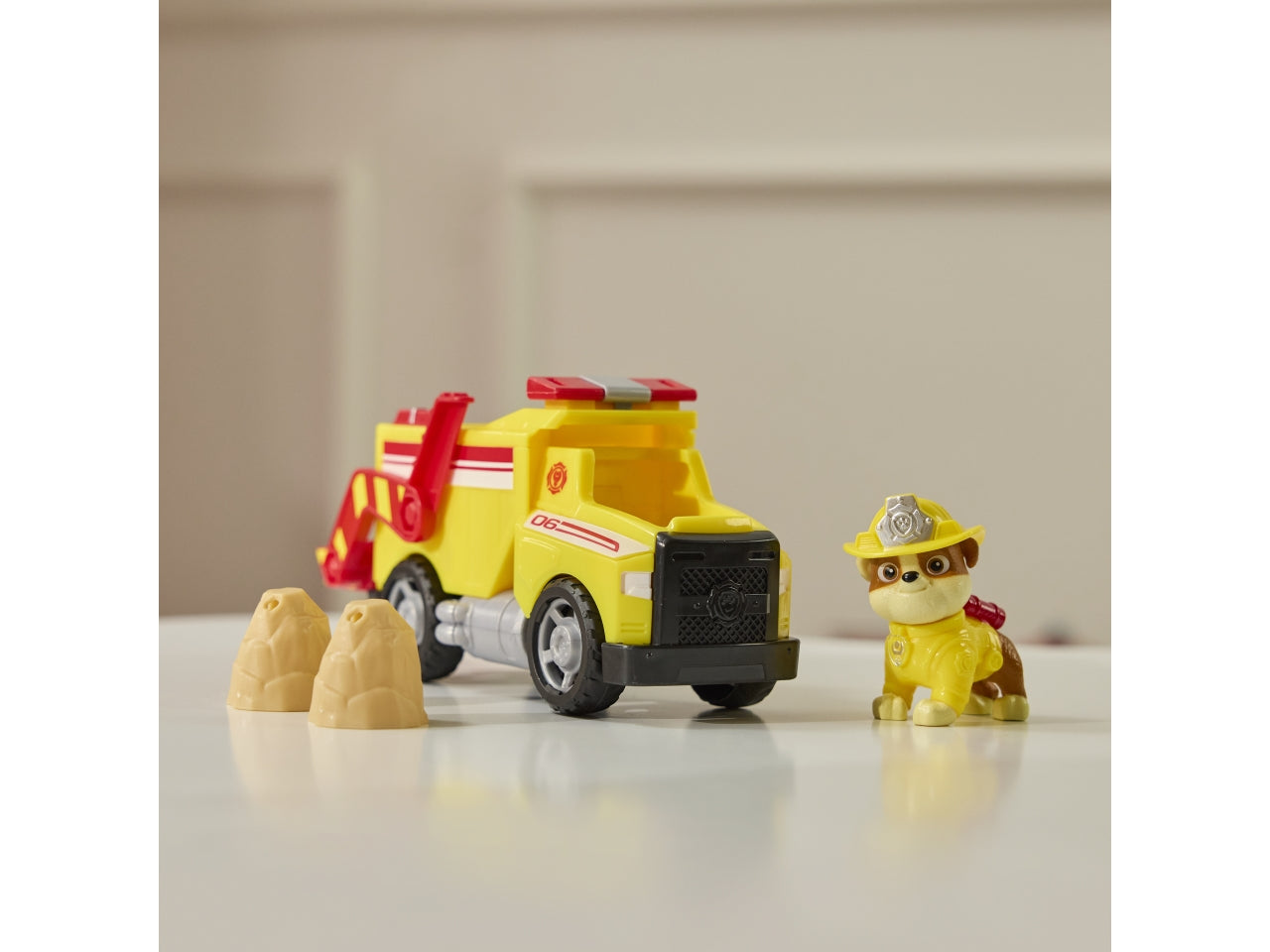 Paw patrol veicolo tematizzato fire rescue rubble