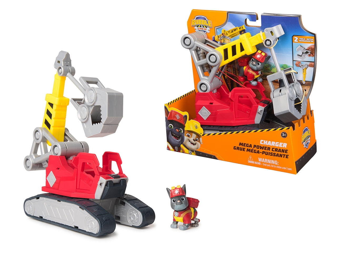 Rubble crew veicolo deluxe di charger con strumenti rimovibili