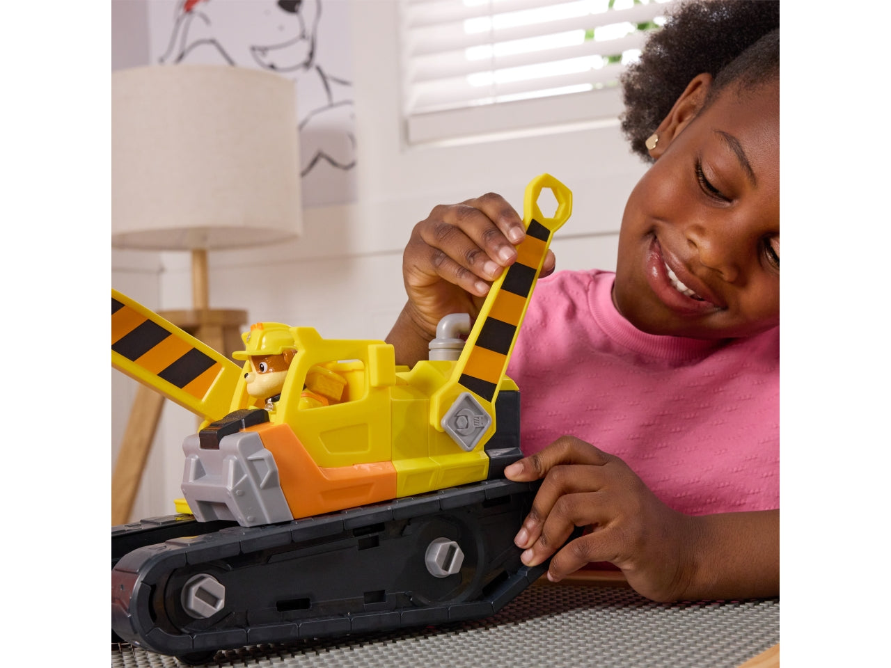 Rubble crew veicolo deluxe di rubble con strumenti rimovibili