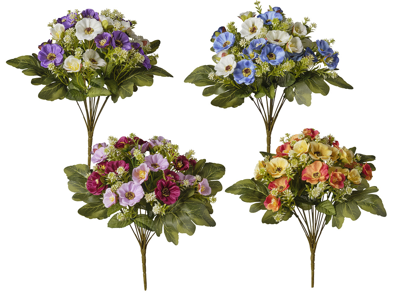 Mazzo cosmee x 14 37cm 4 assortimenti