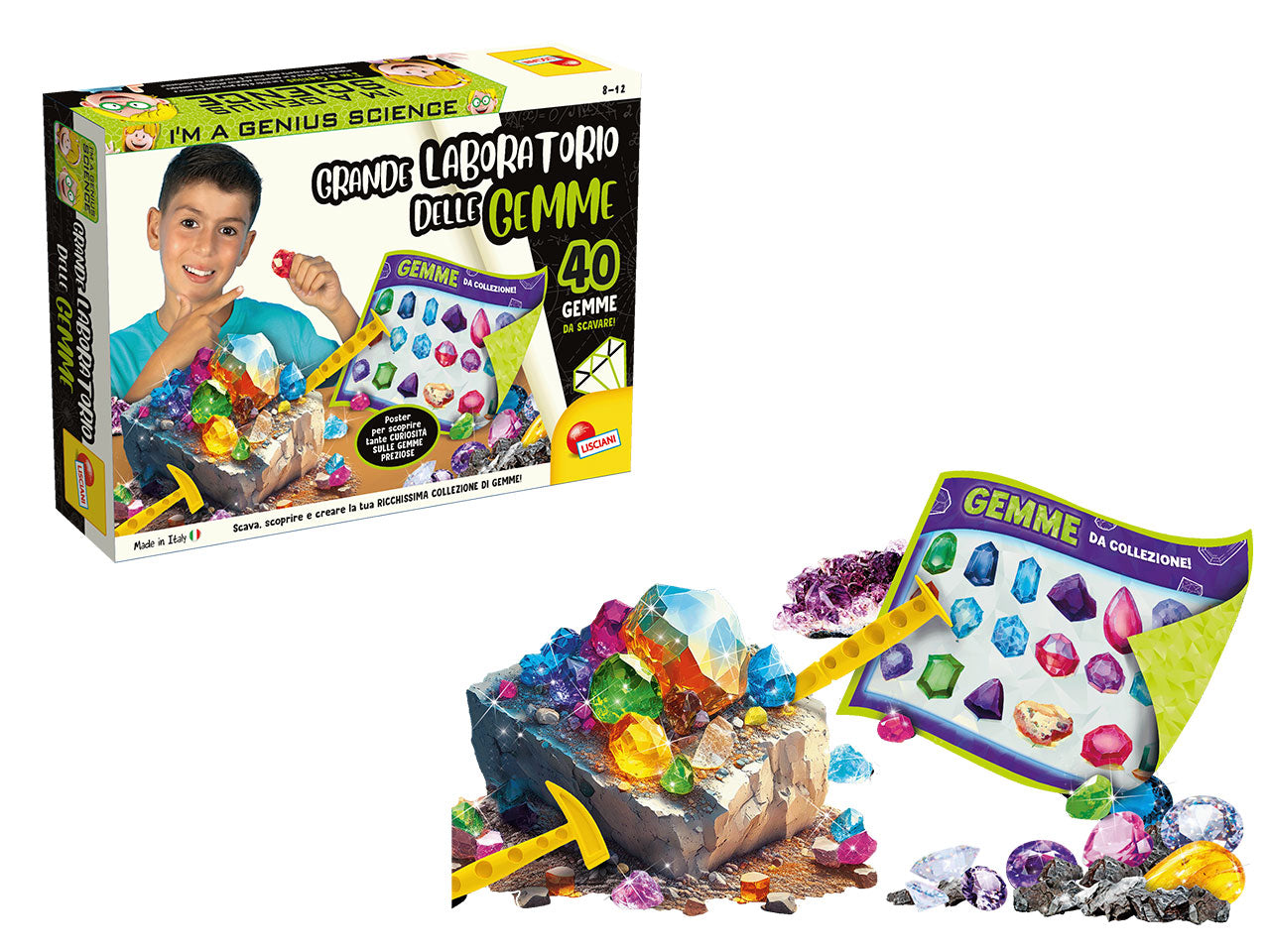 I'm a genius grande laboratorio delle gemme