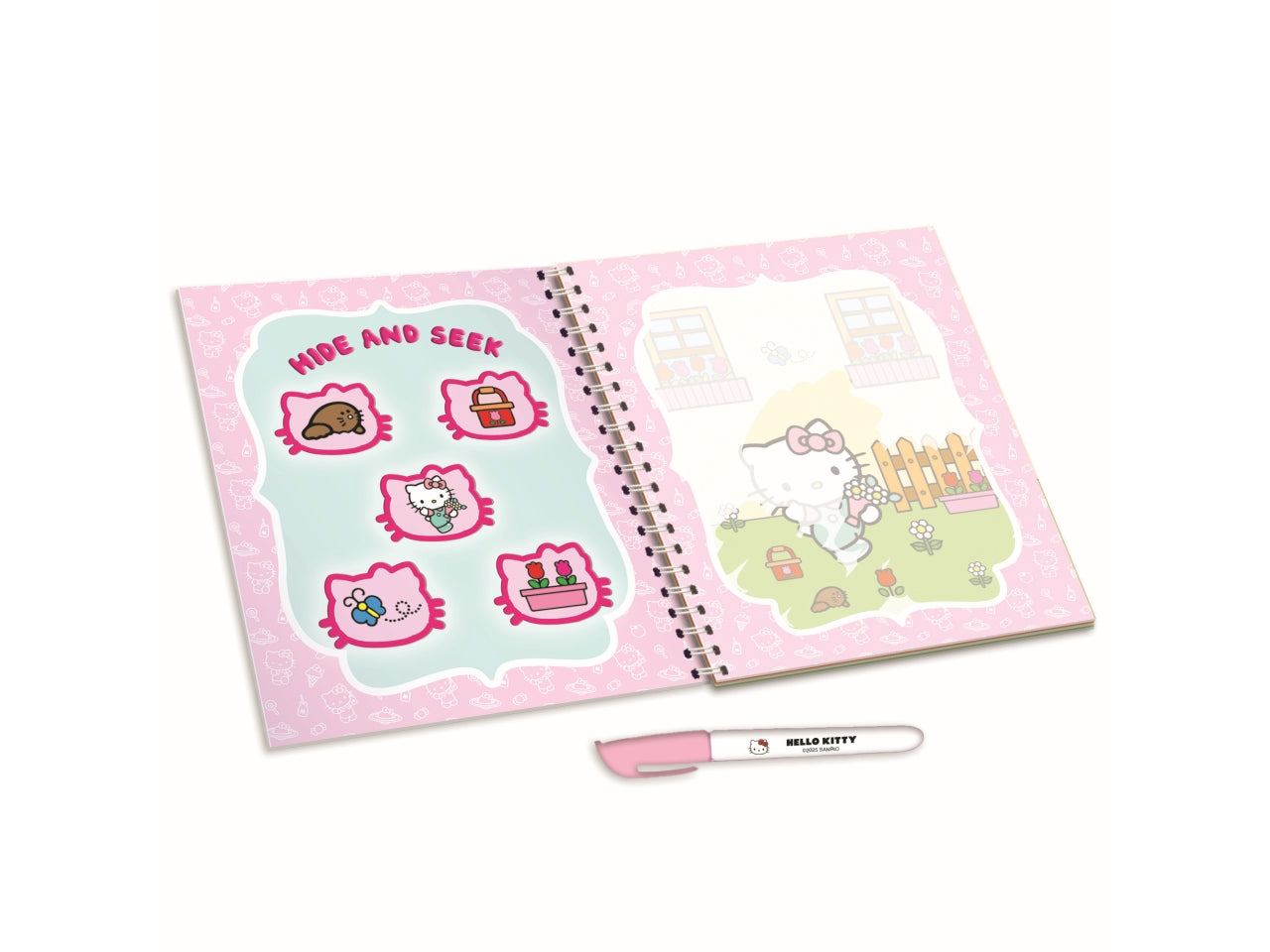 Hello kitty waterbook in display 8
