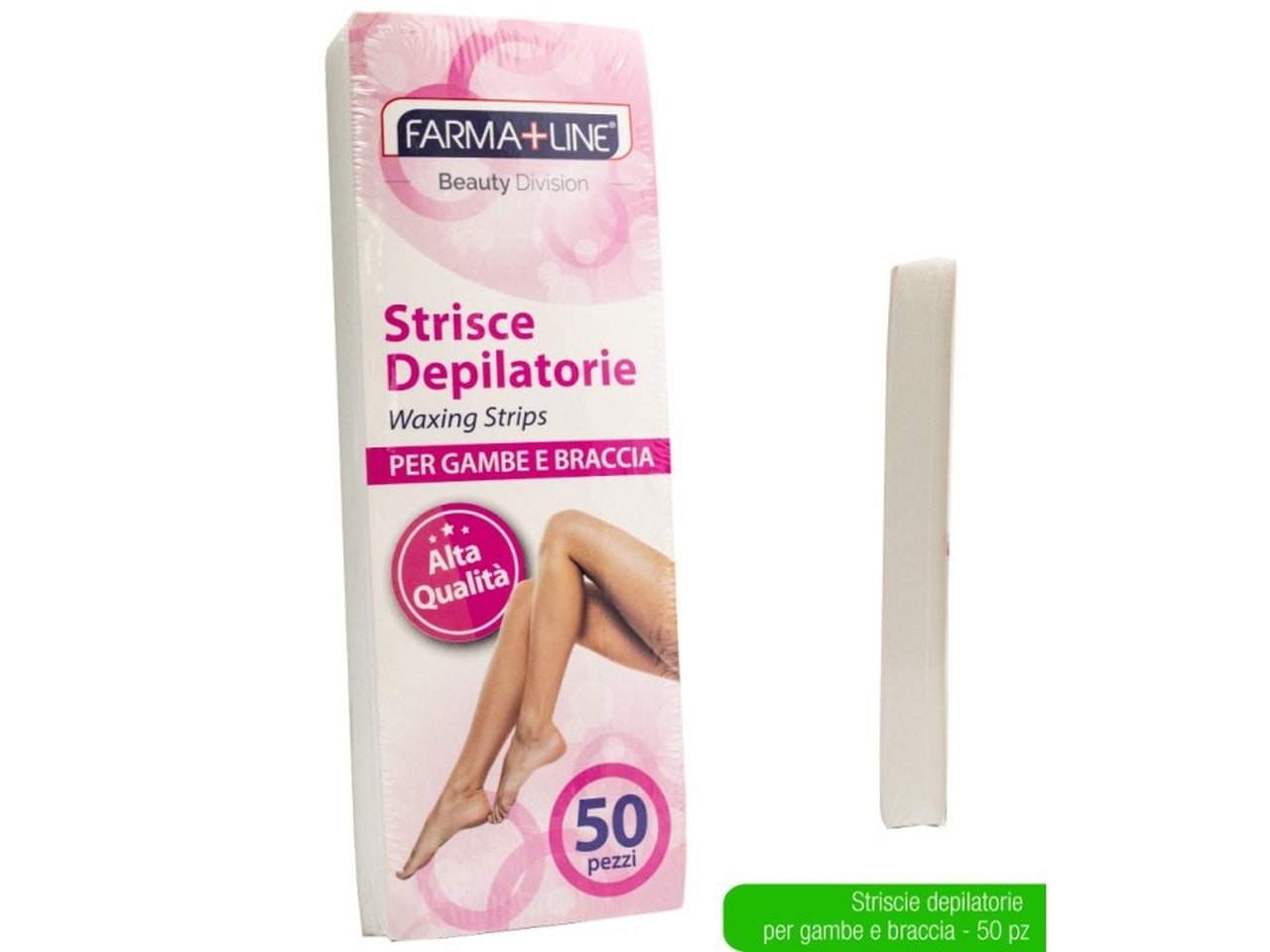 Strisce depilatorie set da 50 strisce farmaline