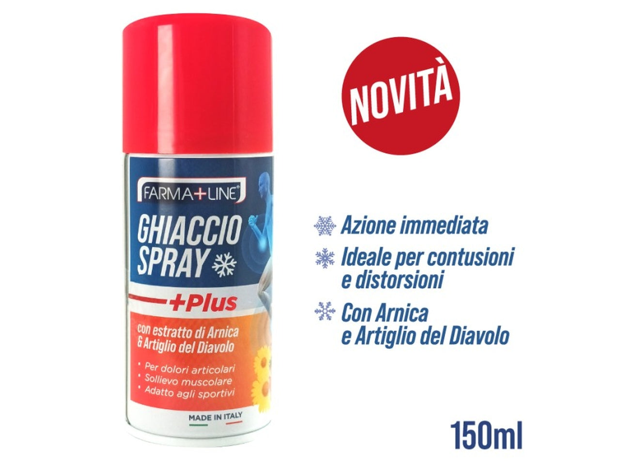 Ghiaccio spray arnica artiglio 150ml