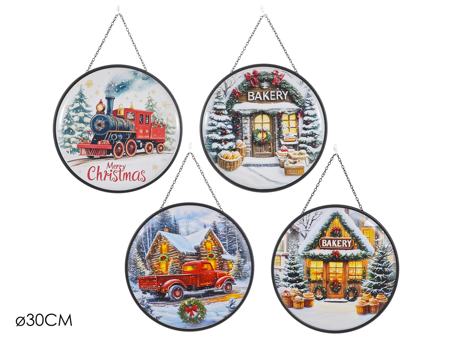 Dietroporta 30cm in 4 decori assortiti