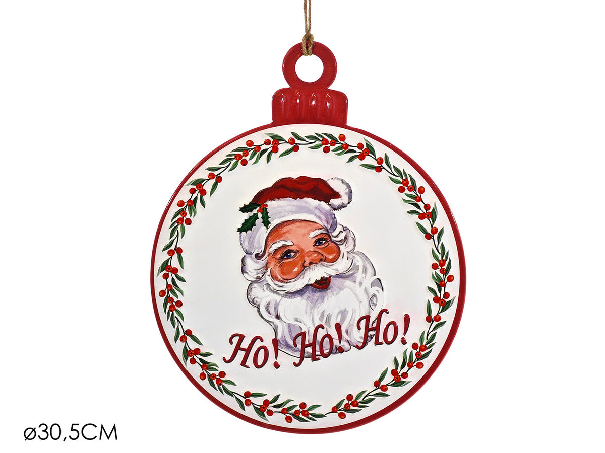 Decorazione babbo natale 30,5cm