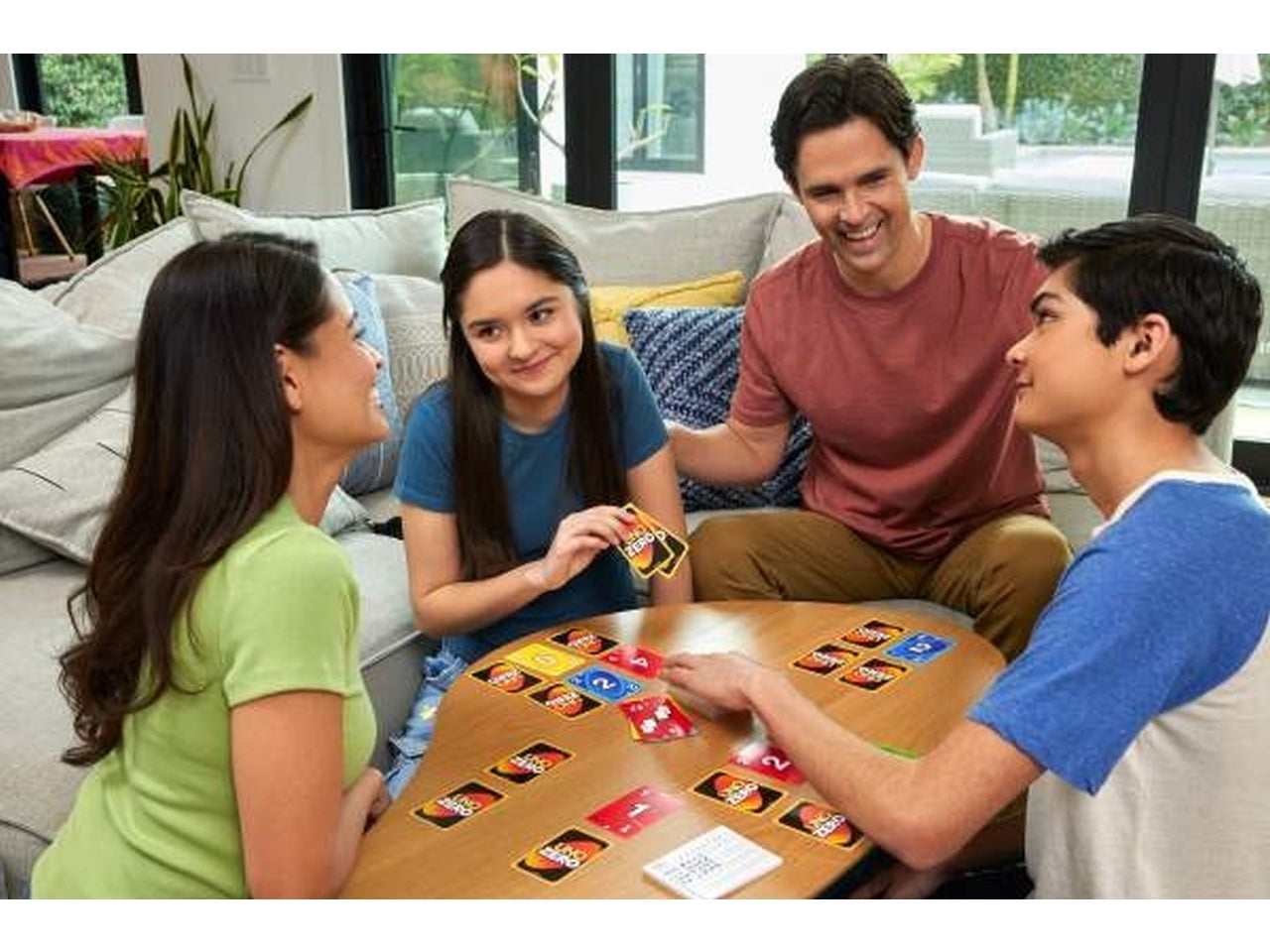 Uno zero card games