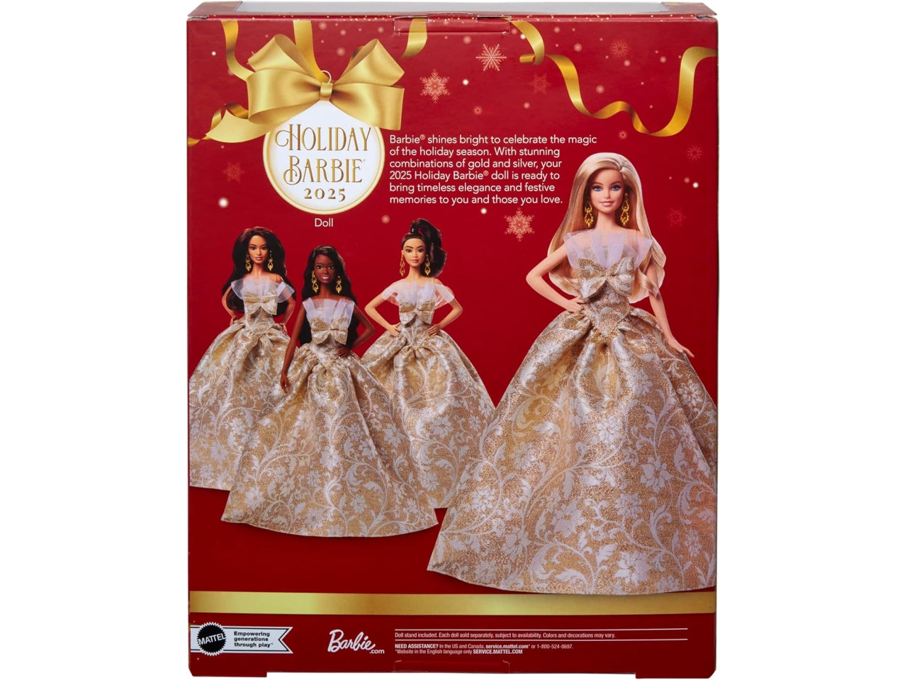 Barbie magia delle feste 2025