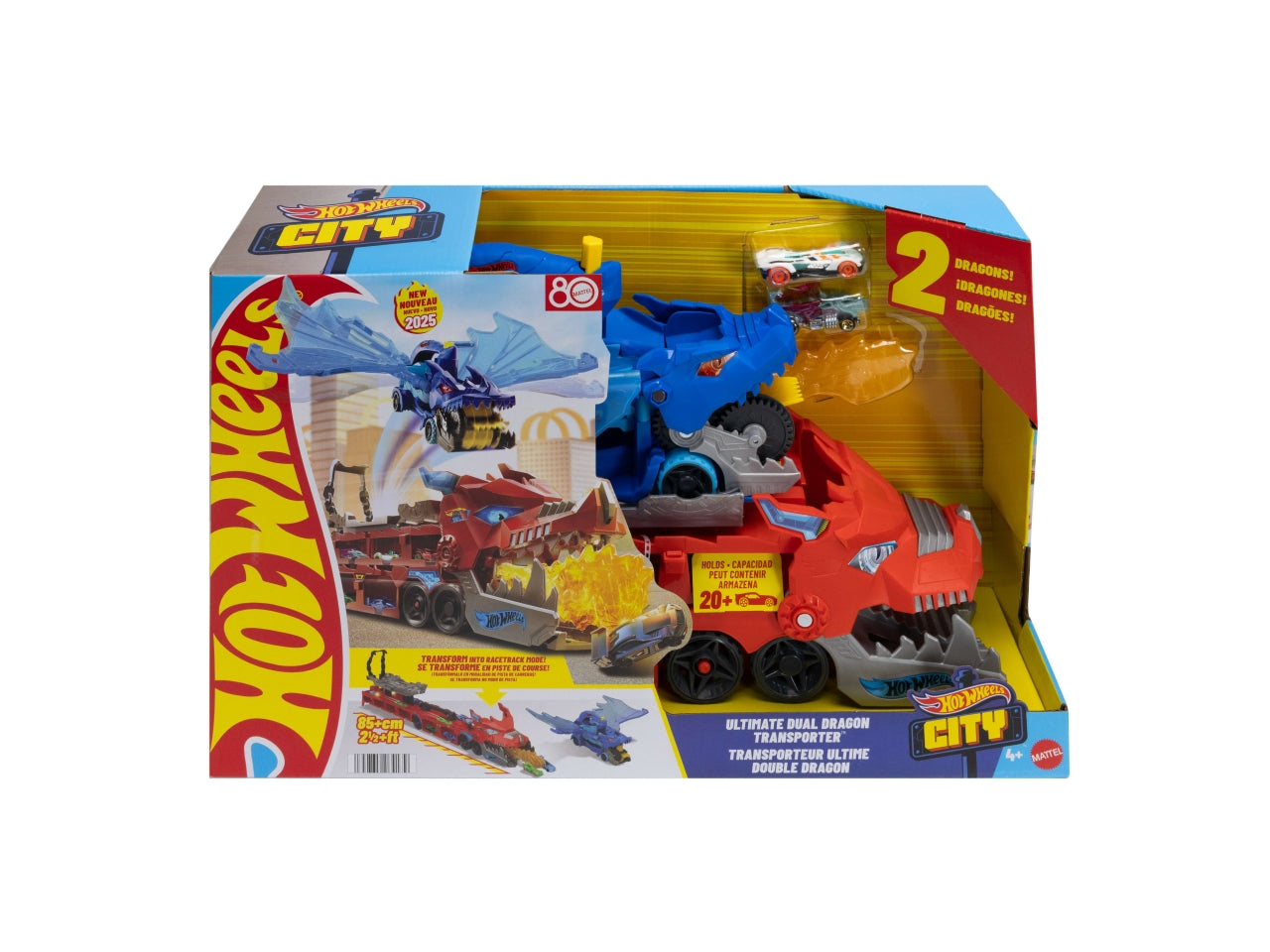 Hot Wheels city ultimate dragon hauler