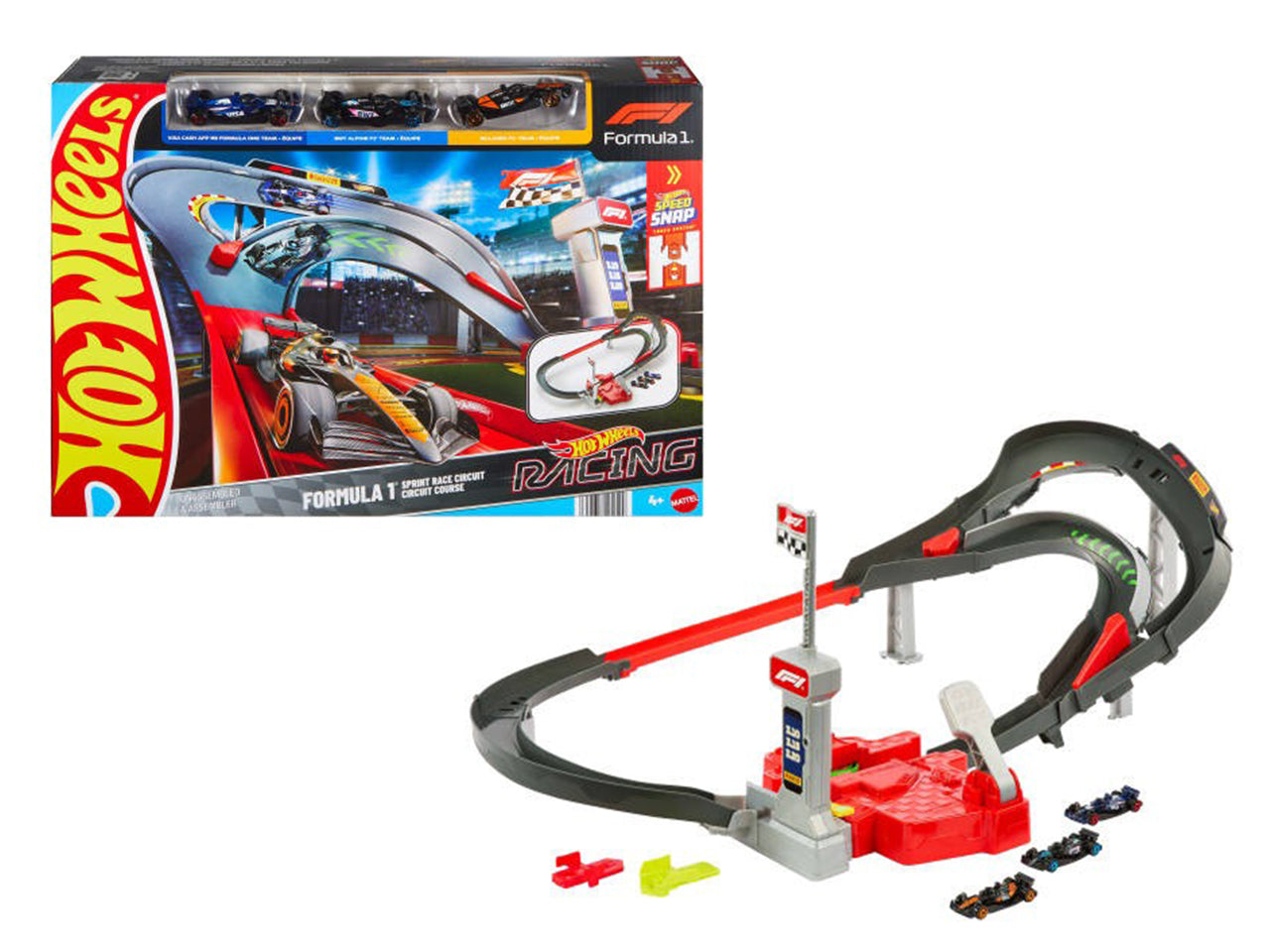 Hot wheels race sprint set