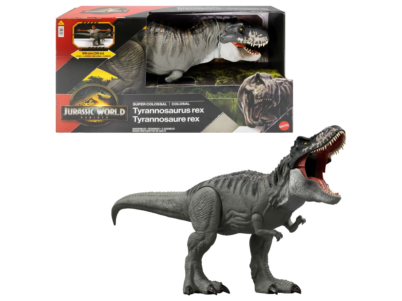 Jurassic World la rinascita t-rex super colossale