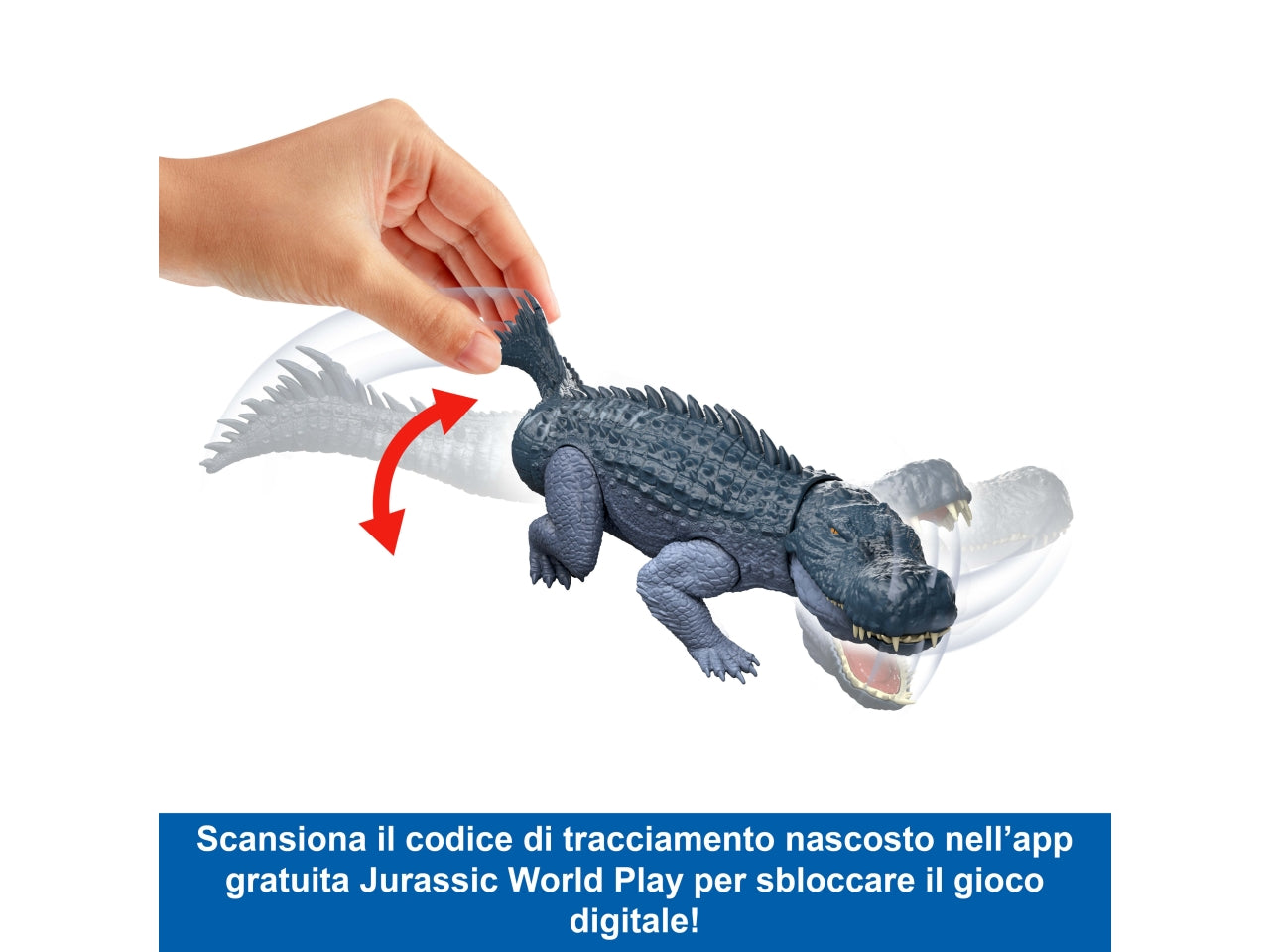 Jurassic World movie predatore gigante assortito