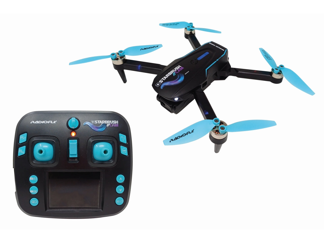 Radiofly star brush cam drone radiocomandato