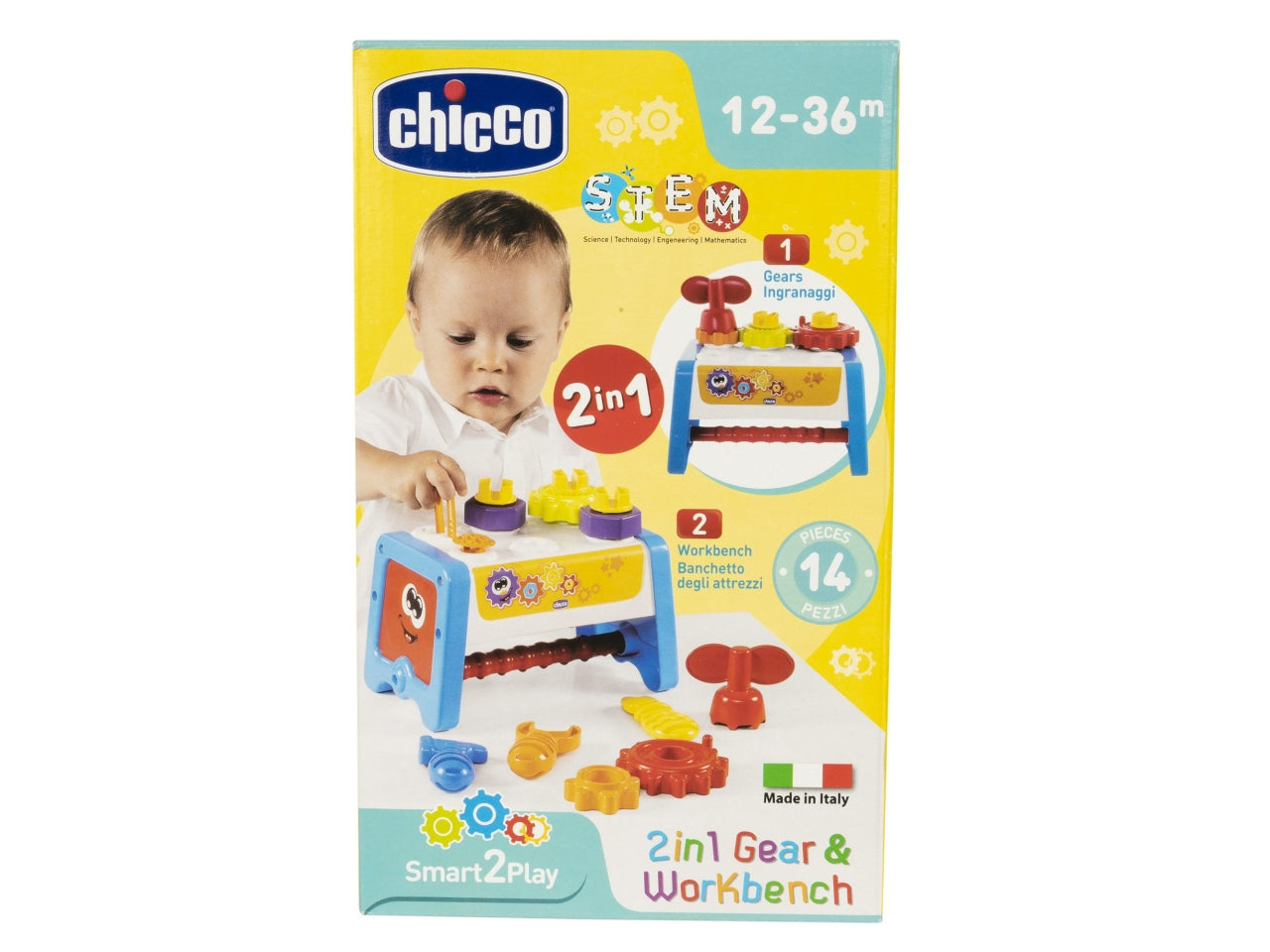 Chicco gioco s2p 2 in 1 gear&toolbox china