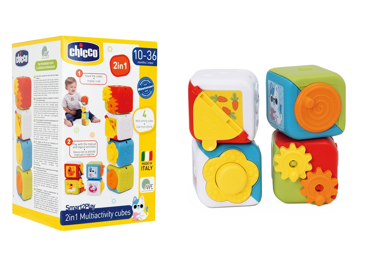 Chicco gioco s2p cubi multiattivita china
