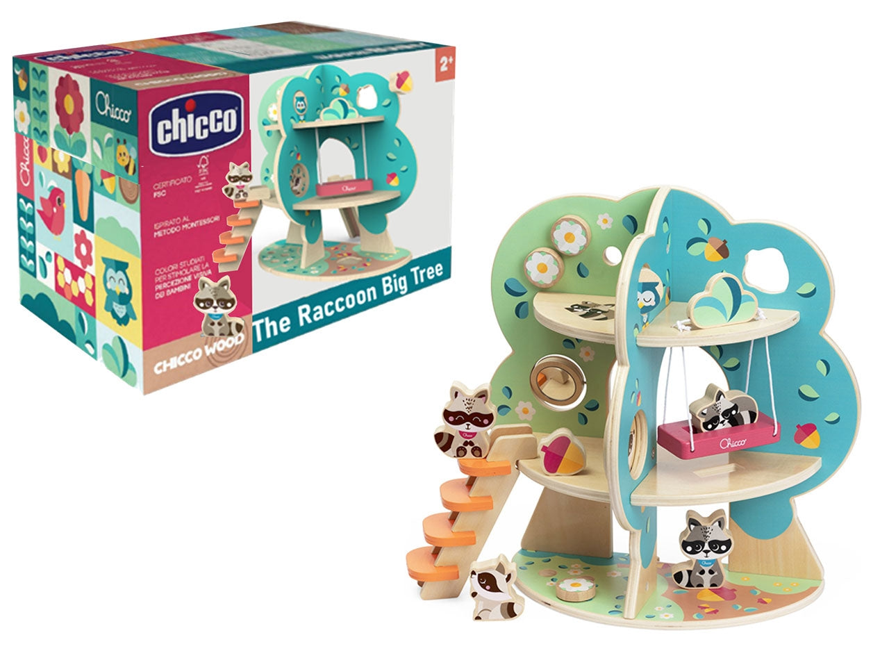 Chicco gioco playset deluxe legno