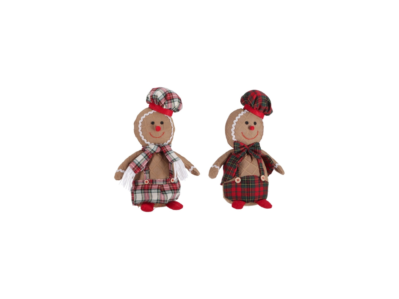 Omino pan di zenzereo 20x14xh.28cm assortiti