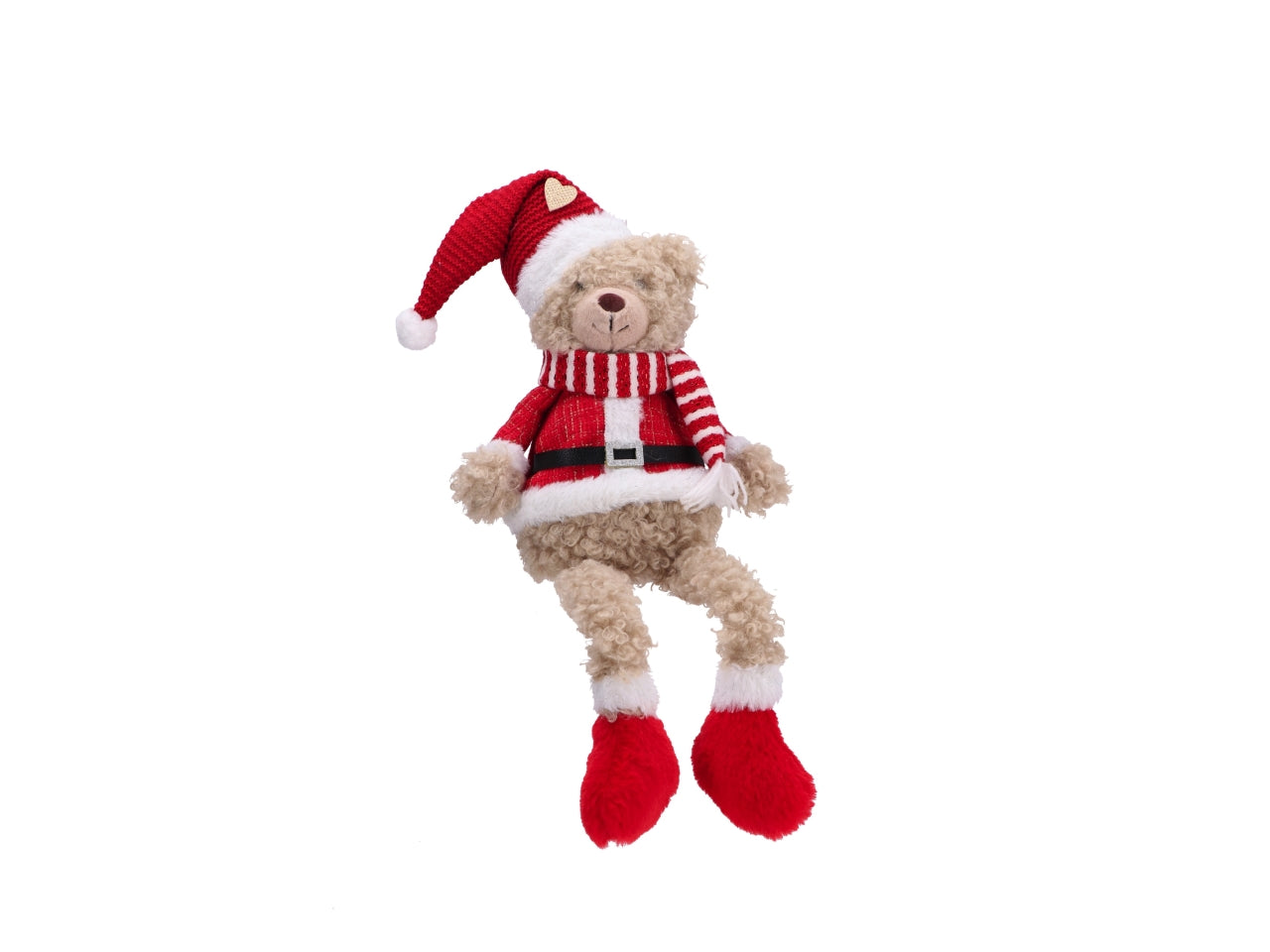 Orso natalizio h.62cm assortiti