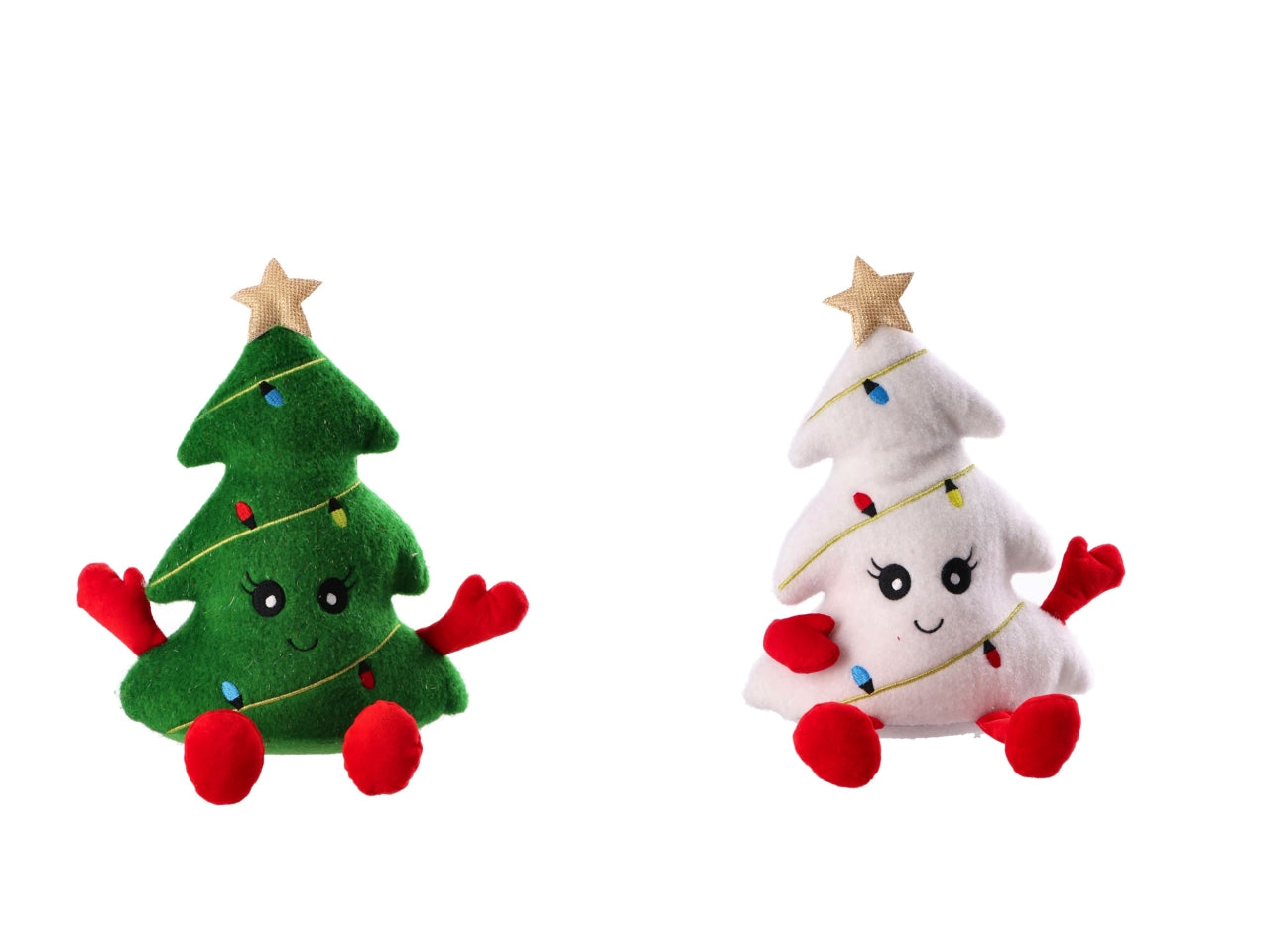 Albero peluche 28cm colori assortiti