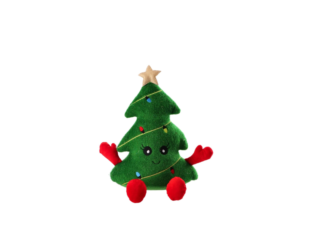 Albero peluche 28cm colori assortiti