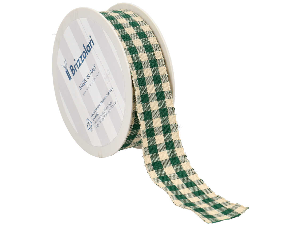 Nastro in tessuto stampo a scacchi 221 30mmx15mt