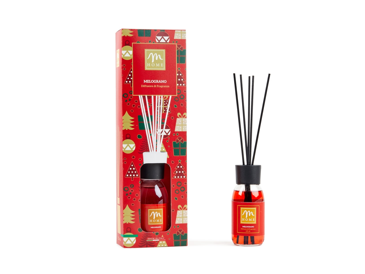 Diffusore con bacchette 125ml melograno