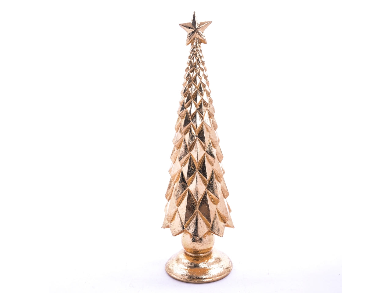 Albero in resina oro 12xh.41 cm
