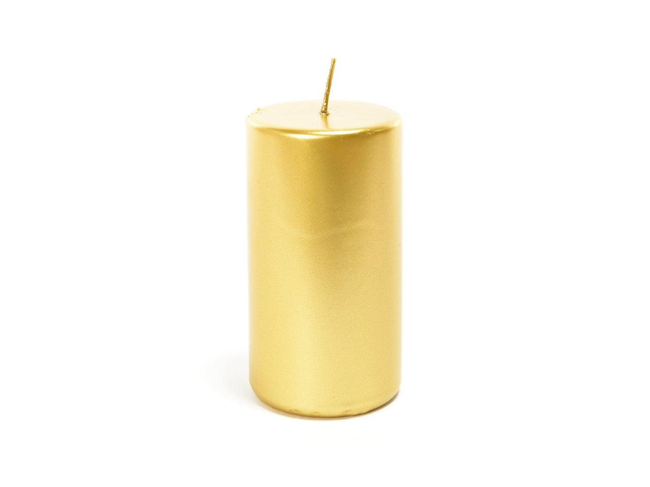 Candela pillar 6xh.15cm oro