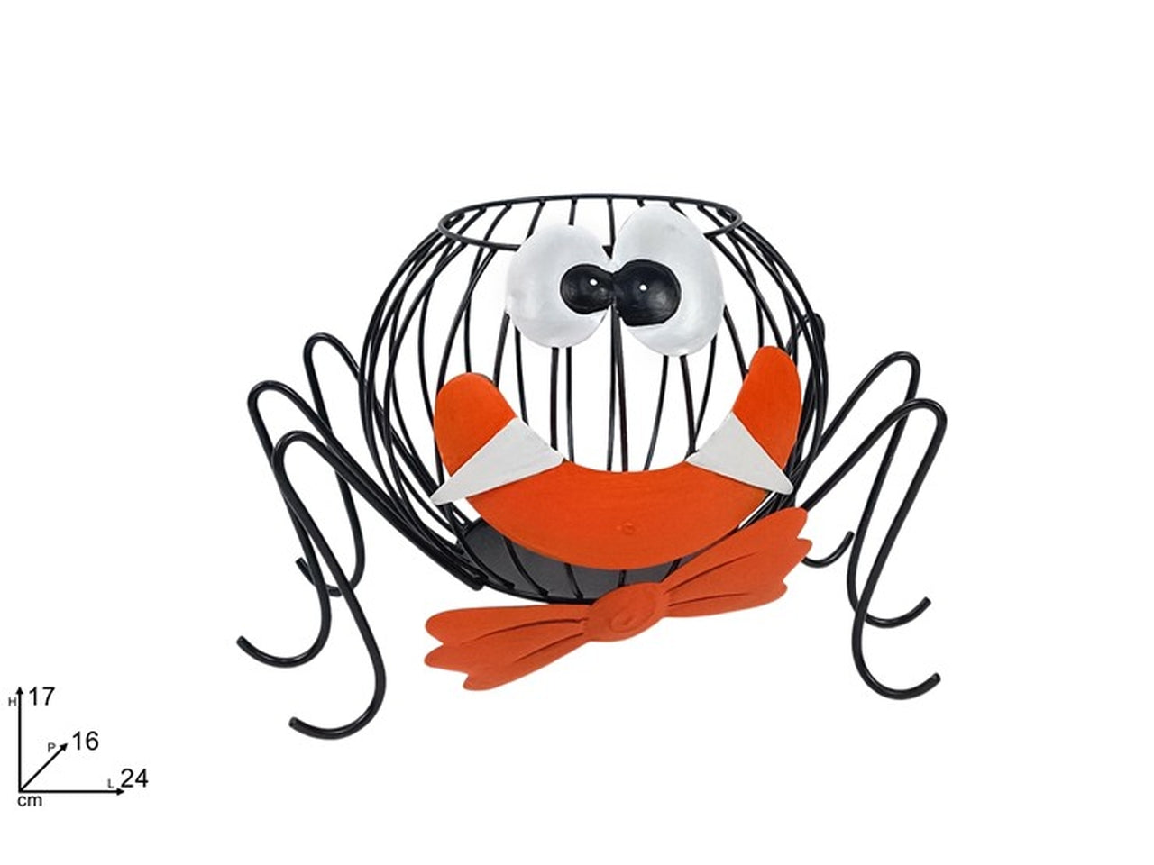 Cestino ragno in latta