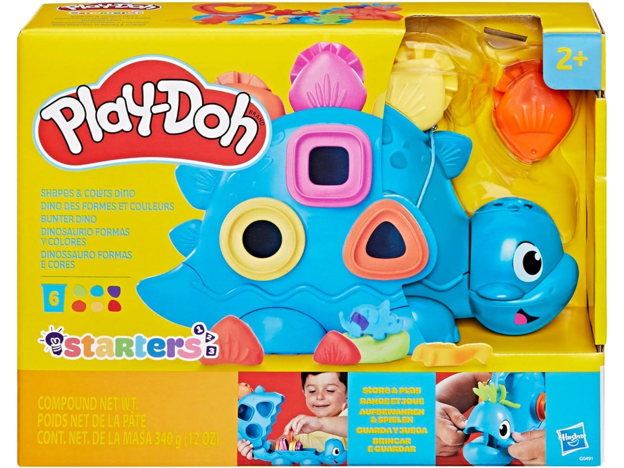Play-Doh Il Mio Primo Dino Forme & Colori