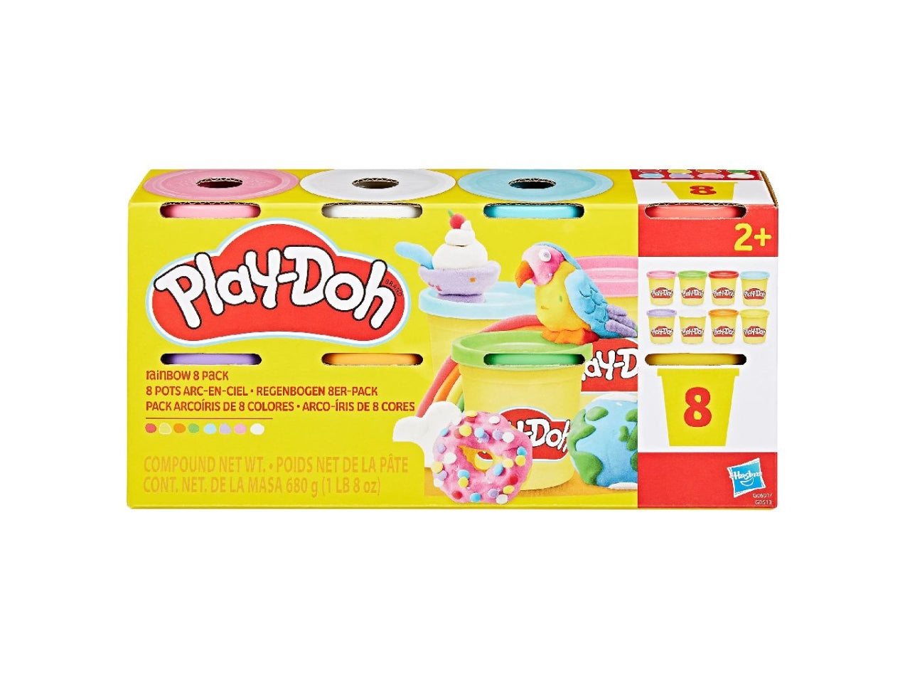 Play-Doh 8 Vasetti Ast. 85 Gr