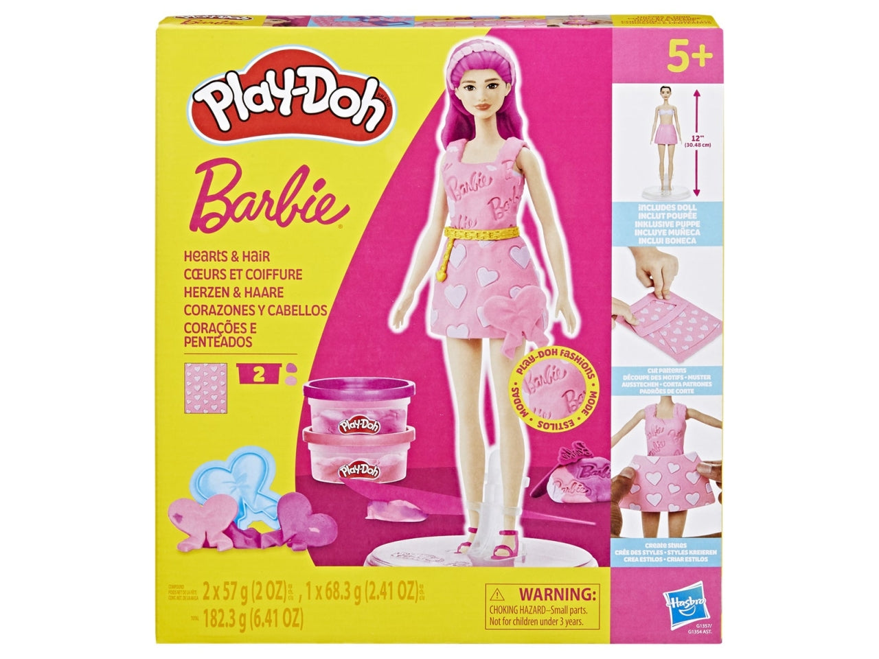 Play-doh barbie designer dolls ast