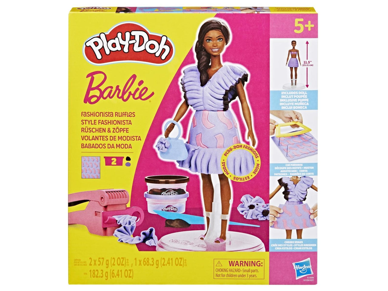 Play-doh barbie designer dolls ast