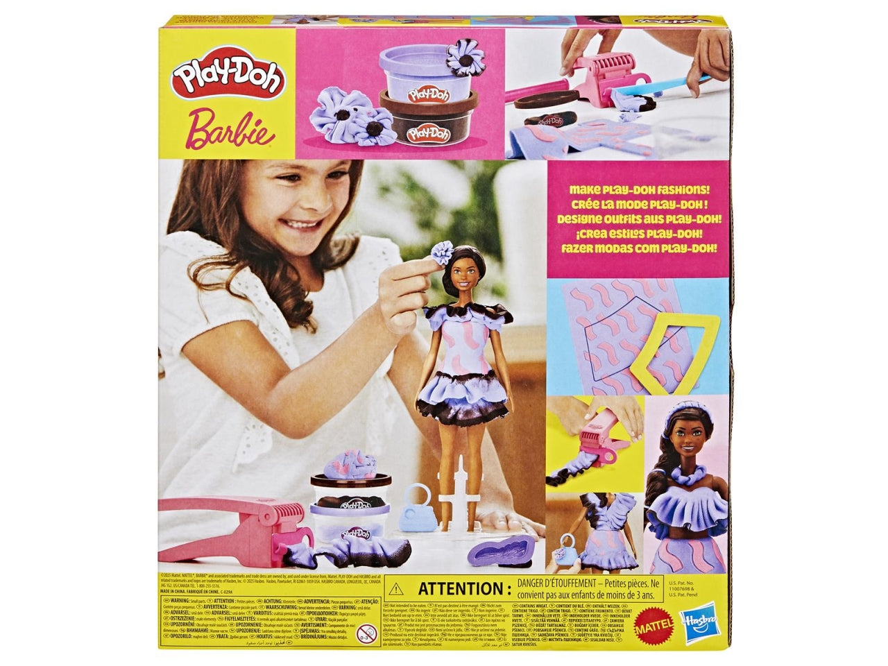 Play-doh barbie designer dolls ast