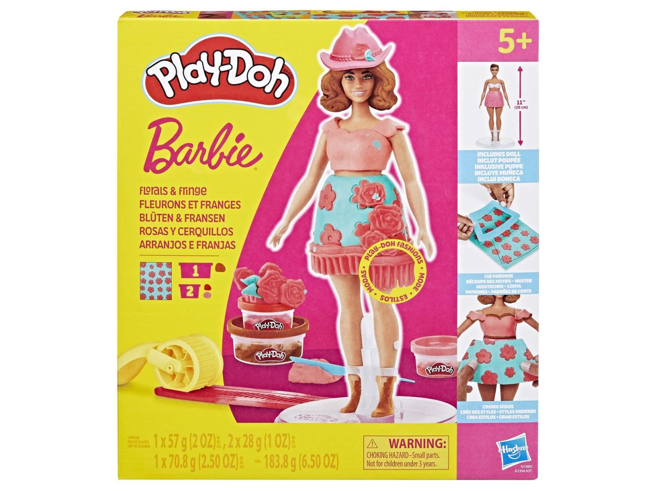 Play-doh barbie designer dolls ast