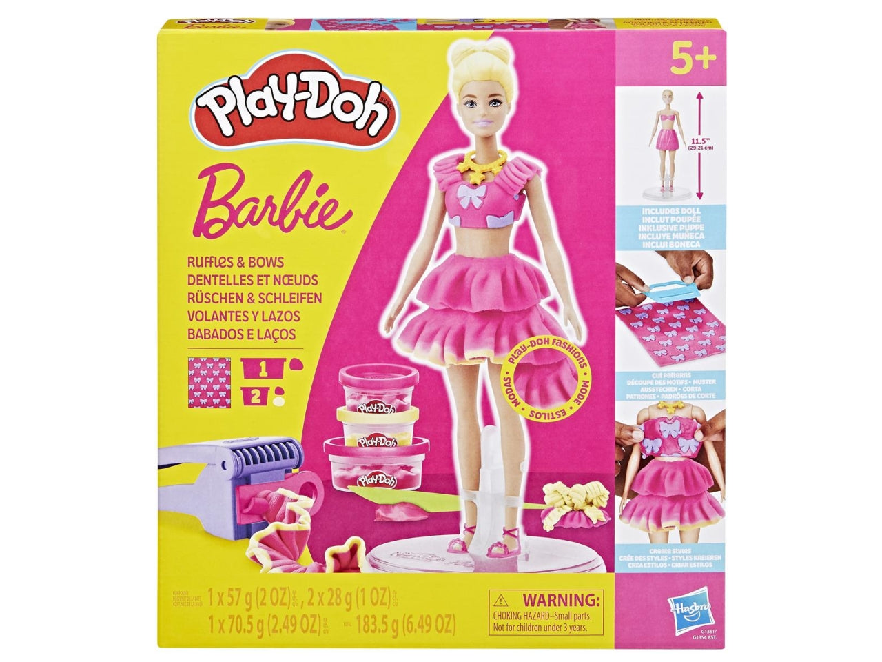Play-doh barbie designer dolls ast