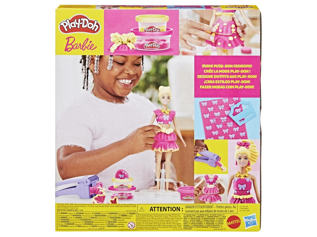 Play-doh barbie designer dolls ast