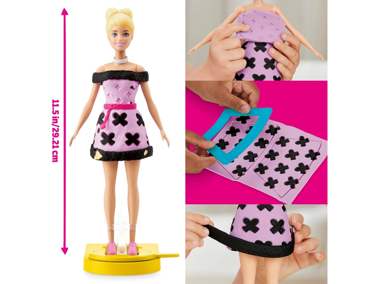 Play-doh barbie designer fashion show