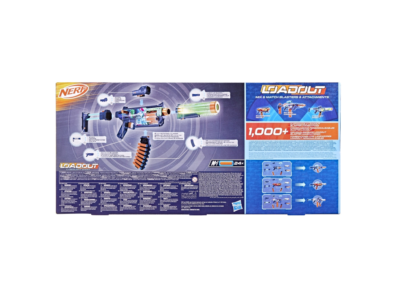 Nerf loadout cyberlight ghost