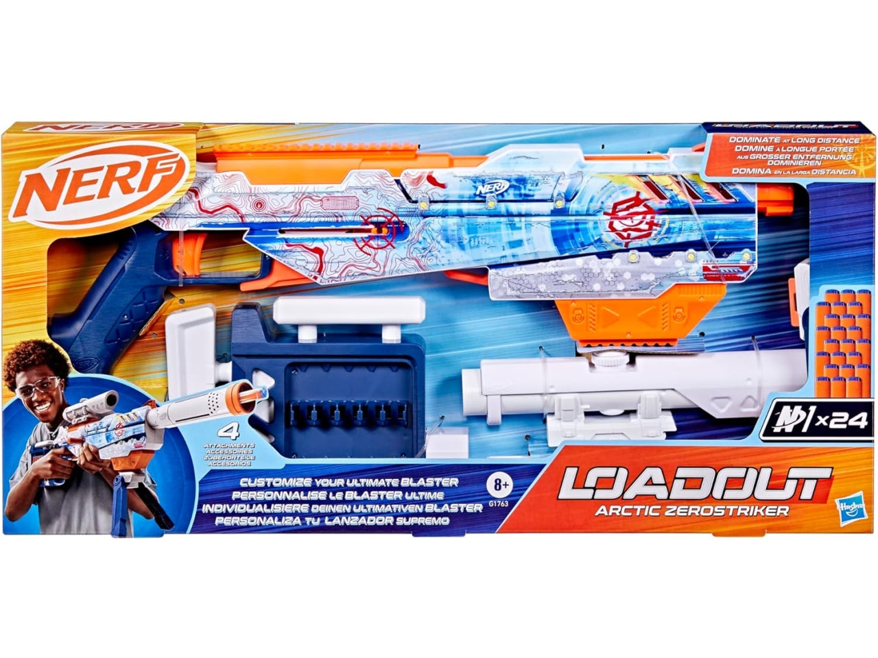Nerf loadout arctic zerostriker