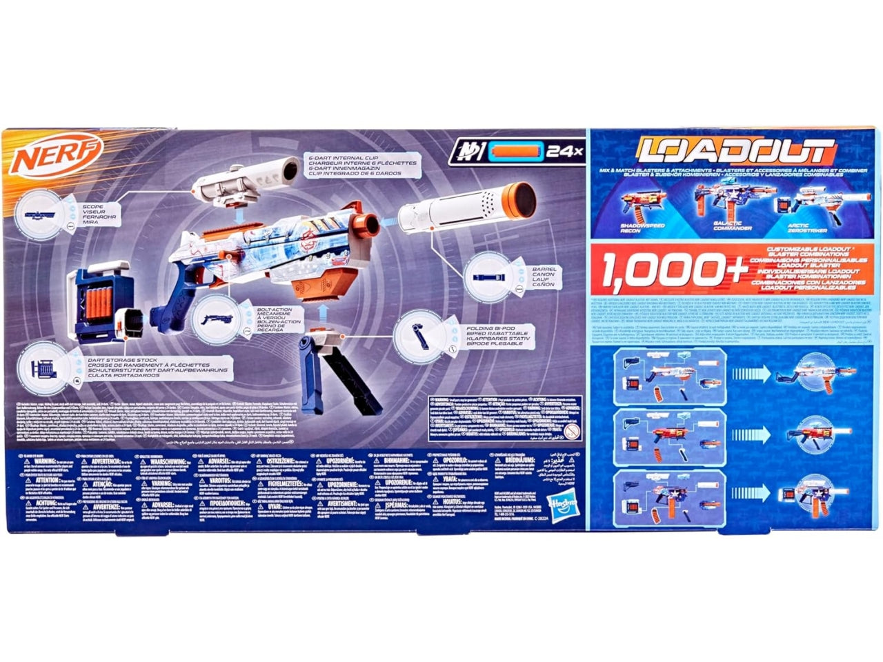 Nerf loadout arctic zerostriker