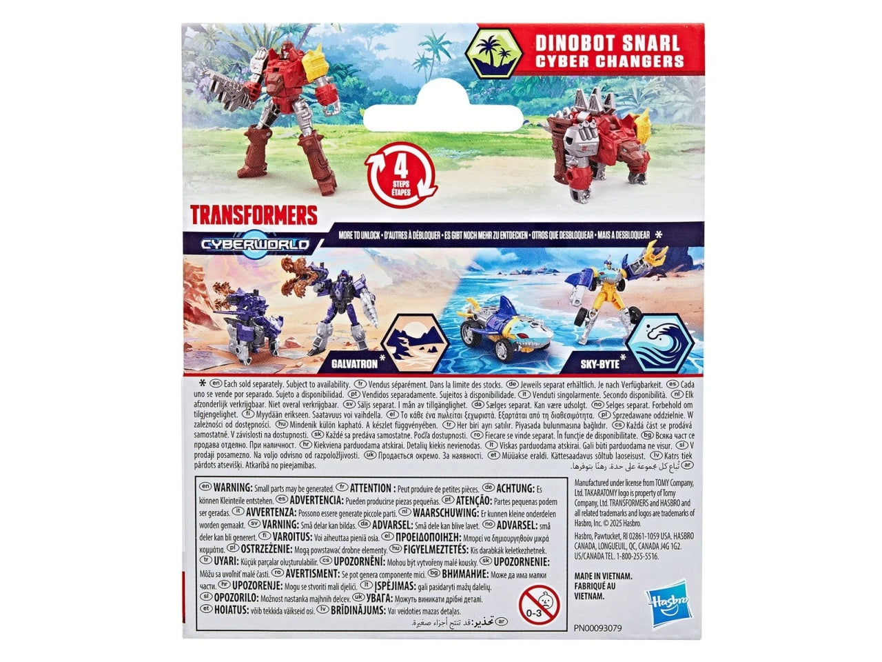 Transformers cyber changers ast