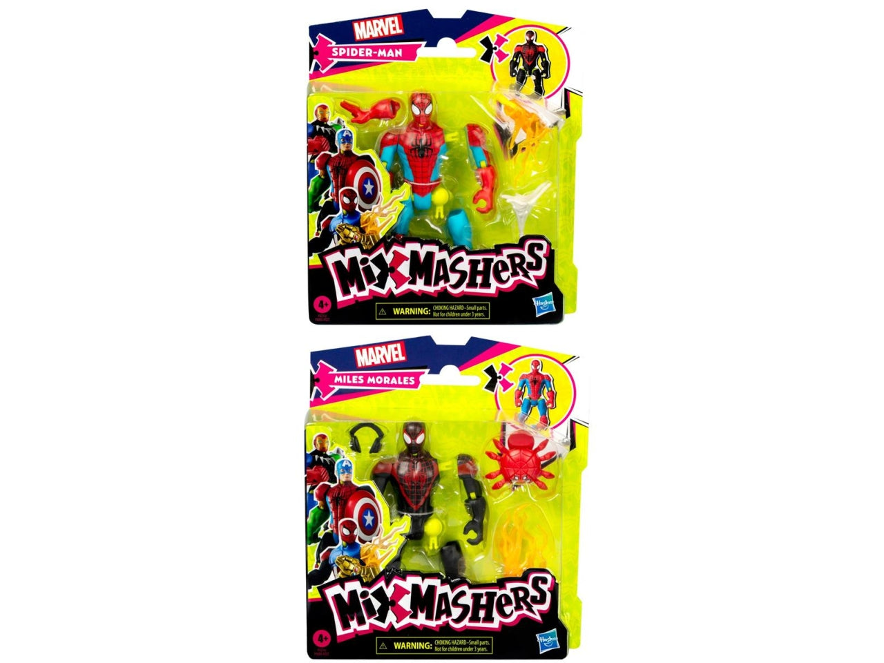 Spiderman mixmashers personaggi ast