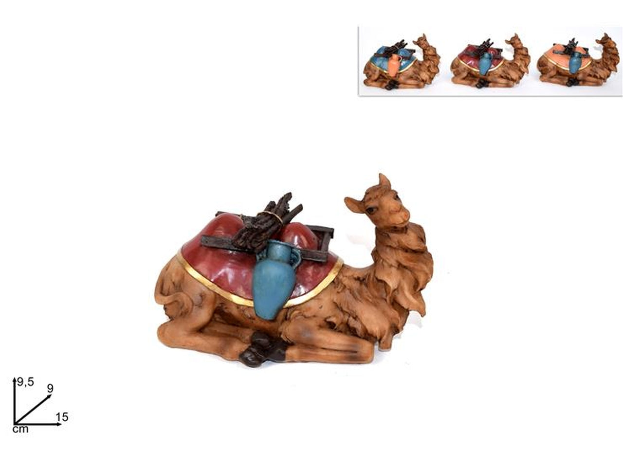 Cammello seduto 15cm