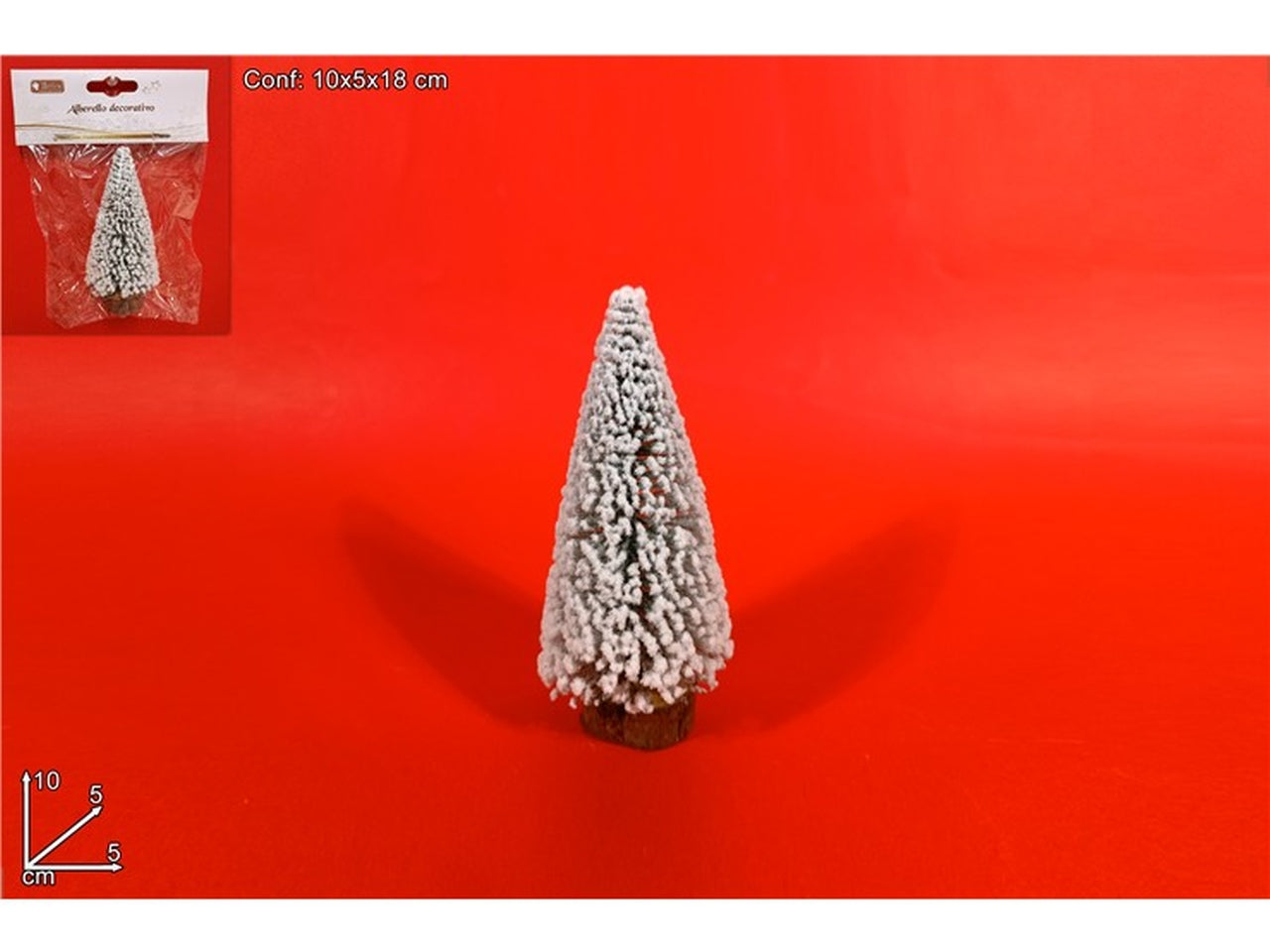 Albero innevato 10cm