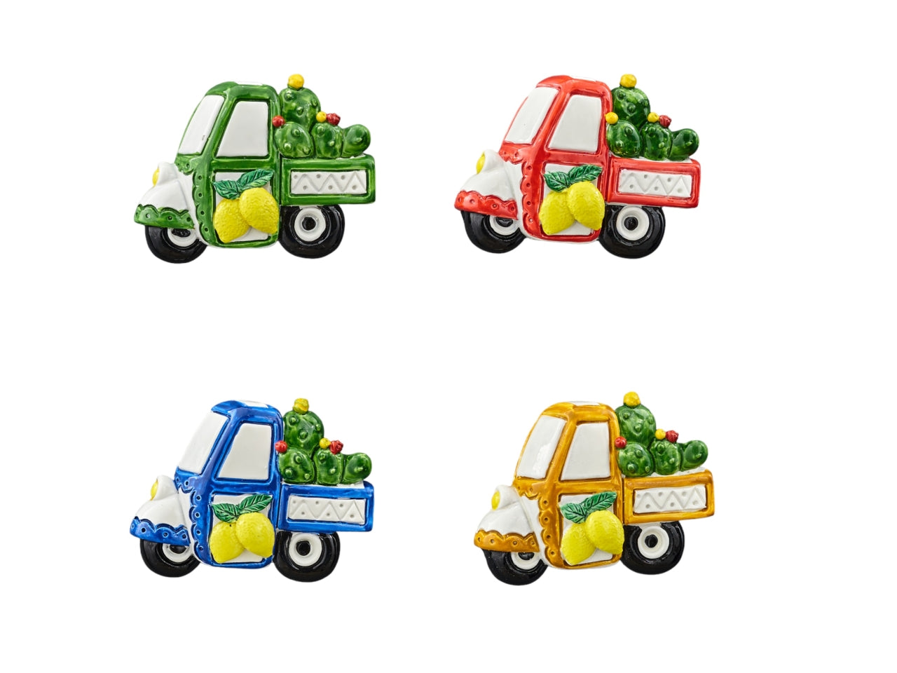 Magnete tre ruote in 4 assortimenti