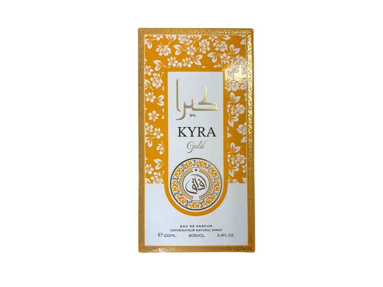 Afaq kyra gold eau de parfum 100ml
