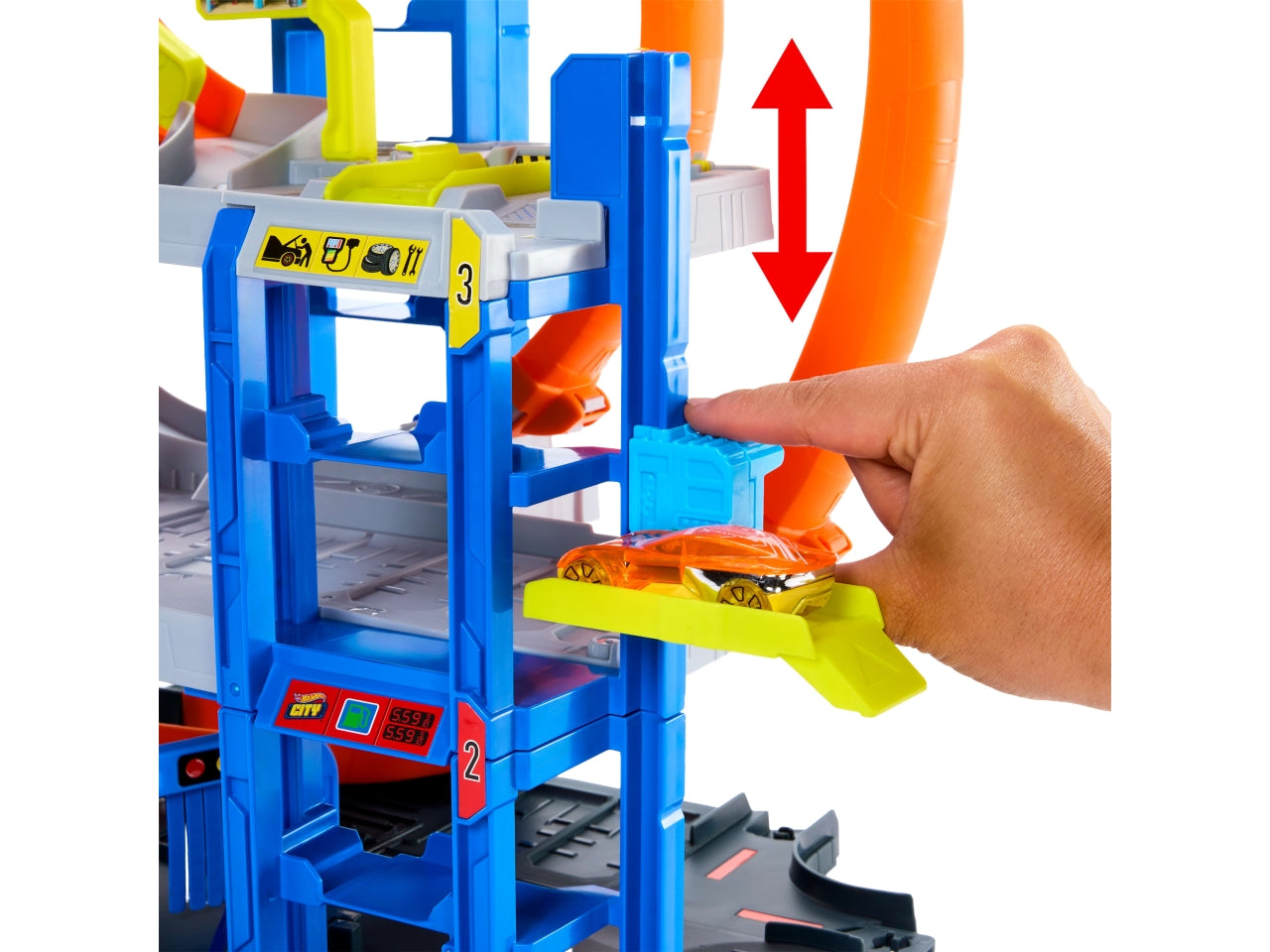 Hot Wheels city mega garage