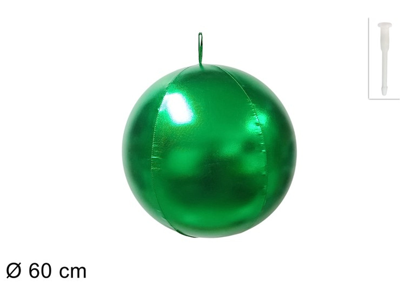 Palla gonfiabile 60cm verde