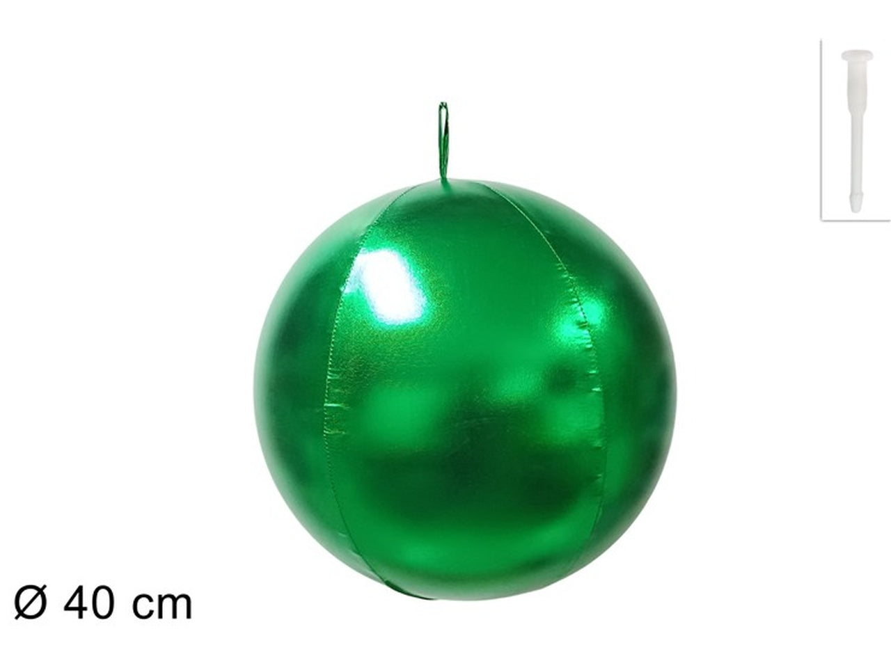 Palla gonfiabile 40cm verde